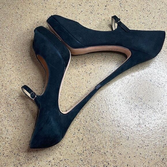 Boutique 9 Suede Stiletto Mary Janes 7 - Picture 3 of 11